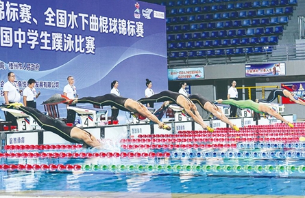 五項(xiàng)國(guó)家級(jí)水上競(jìng)技運(yùn)動(dòng)賽事在梧州舉辦