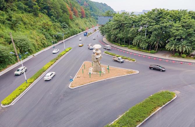 施工路段 恢復(fù)雙向通行